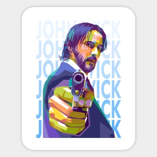 John Wick Sticker